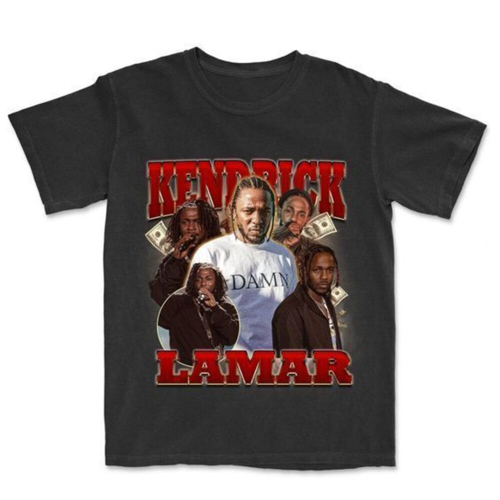 Rapper Kendrick Lamar Graphic T-shirt